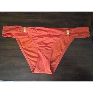 NWT Elizabeth Hurley S Jade Bikini Bottom Red Orange 126492